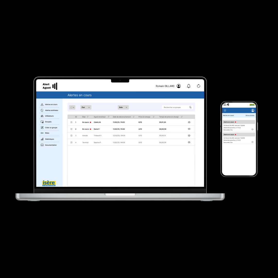 Maquette Département Isère